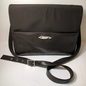 Liz Claiborne satchel vintage dark brown